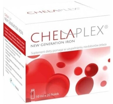 Chelaplex płyn 20 x 10 ml