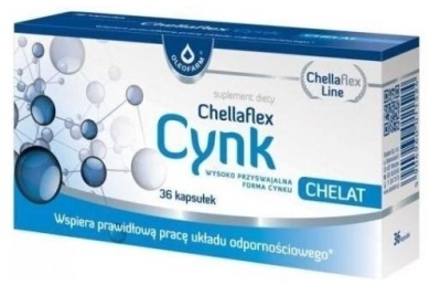 Chellaflex Cynk OLEOFARM 36 kapsułek