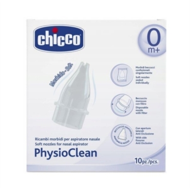 Chicco Końcówki do odsysacza + filtry 10 sztuk