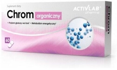 Chrom organiczny Activlab Pharma 60 kapsułek