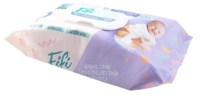 Chusteczki nawilżane Fifi Wipes 80 sztuk