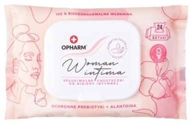 Chusteczki nawilżane Women Intima 24 sztuk