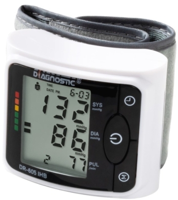 Ciśnieniomierz DIAGNOSTIC DR-605 IHB nadgarstkowy 1 sztuka