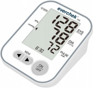 Ciśnieniomierz EVERCHEK CA200(arytmia) automatyczny z zasilaczem