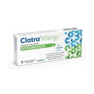 Clatra Allergy 0,02 g 10 tabletek