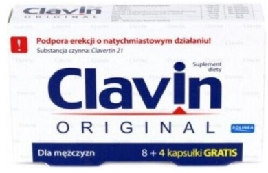 Clavin ORIGINAL 8 + 4 kapsułki