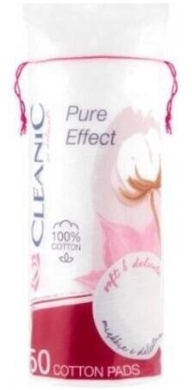 Cleanic Płatki kosmetyczne Pure Effect  50 sztuk