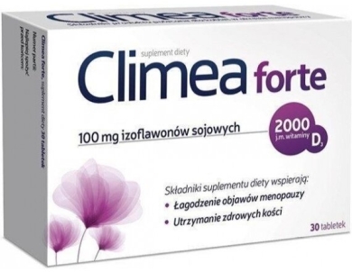 Climea Forte dla kobiet w okresie menopauzy 30 tabletek