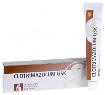 Clotrimazolum GSK krem 10 mg/g 20 g
