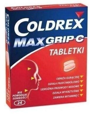 Coldrex MaxGrip C 24 tabletki