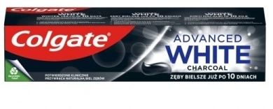 Colgate Advanced White Charcoal Pasta do zębów 75 ml