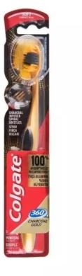 Colgate Szczoteczka 360 Black Gold 1 sztuka