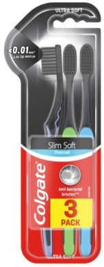 Colgate Szczoteczka do zębów Slim Soft Active Tripack