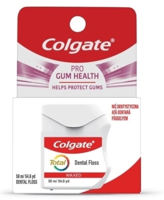 Colgate Total Pro Gum Health nić dentystyczna 50m