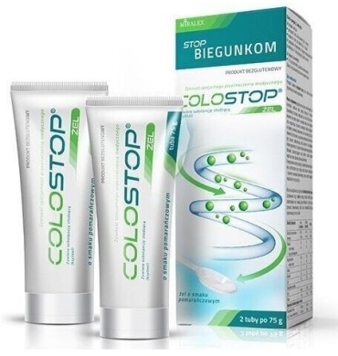 Colostop żel przeciwbiegunkowy 2x75g