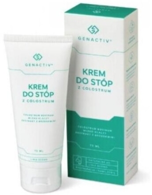 Colostrum Krem do stóp Genactiv 75ml