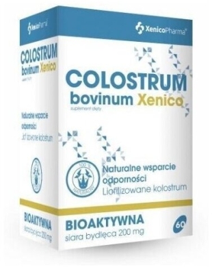 Colostrum bovinum Xenico 60 kapsułek