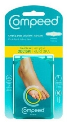 Compeed plastry na odciski średnie 10 sztuk