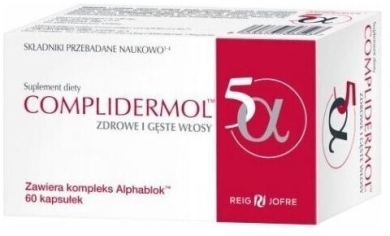 Complidermol 5alfa 60 kapsułek