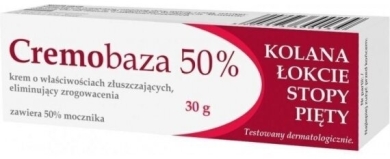 Cremobaza 50% Krem półtłusty z mocznikiem 30 g