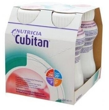 Cubitan truskawkowy 4 x 200 ml