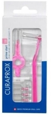 Curaprox CPS 08 prime start 5 sztuk + uchwyt 470 + uchwyt 409