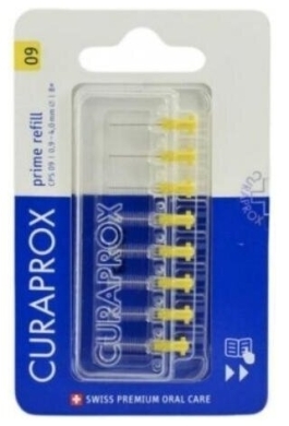 Curaprox CPS 09 prime refill końcówki do szczoteczek międzyzębowych  8 sztuk