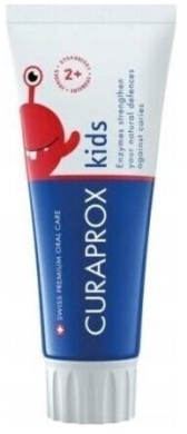 Curaprox kids Pasta do zębów truskawkowa 950ppm z fluorem 60ml