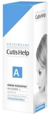 CutisHelp A Krem konopny na dzień 30 ml