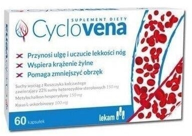 Cyclovena LEK-AM 60 kapsułek