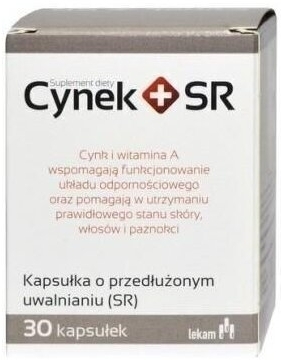 Cynek + SR 30 kapsułek