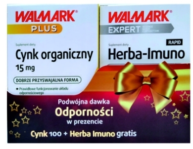 Cynk 100 tabletek + Herba-Imuno Rapid 30 tabletek