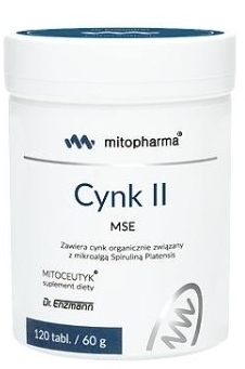Cynk II MSE 1,25 g 120 tabletek