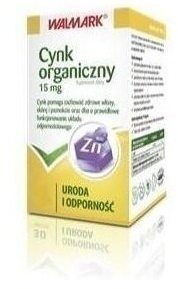 Cynk organiczny 15 mg 100 tabletek