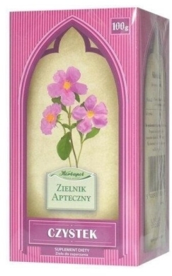 Czystek zioła do zaparzania (Herbapol) 100 g