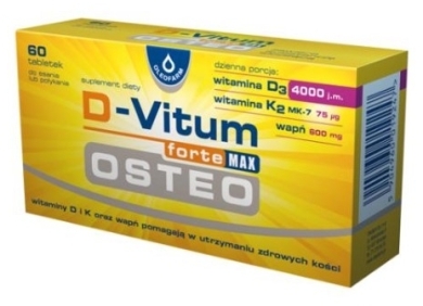 D-Vitum Forte MAX 4000j.m. 60 kapsułek
