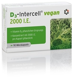 D3-Intercell Vegan 2000 IU 90 kapsułek