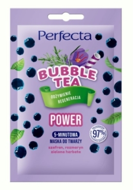 DAX PERFECTA BEAUTY Bubble Tea 5-minutowa maska do twarzy Power 10ml
