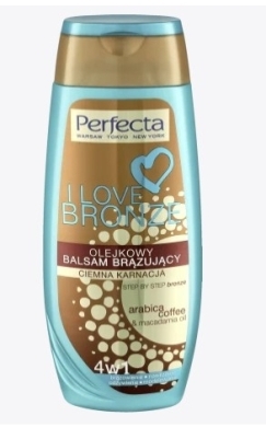 DAX PERFECTA BRONZE Olejkowy balsam brązujący ciemna karnacja 250ml