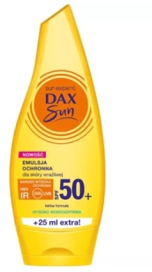 DAX SUN Emulsja do opalania do skóry wrażliwej SPF50+ 175 ml