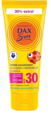 DAX SUN Krem dla dzieci i niemowląt SPF30 75ml