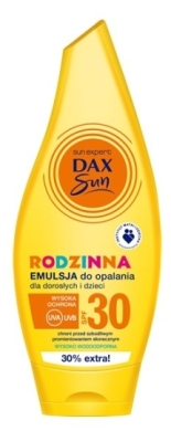DAX SUN Rodzinna emulsja do opalania SPF30 250ml