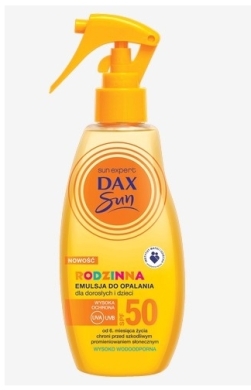 DAX SUN Rodzinna emulsja do opalania SPF50 200 ml