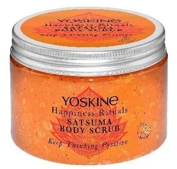 DAX YOSKINE HAPPINESS RITUALS Peeling cukrowy do ciała Satsuma 300g