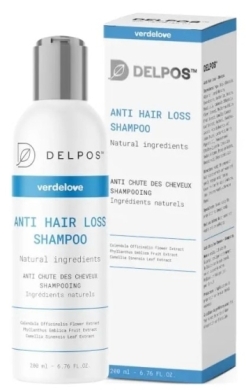 DELPOS Szampon przeciw wypadaniu włosów 200 ml