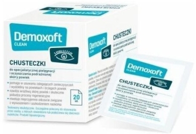 DEMOXOFT Clean Chusteczki 20 saszetek