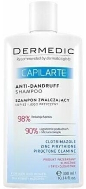 DERMEDIC CAPILARTE Szampon zwalczający łupież 300 ml