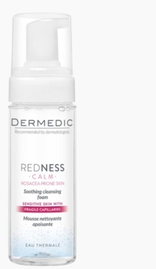 DERMEDIC REDNESS CALM Kojąca pianka oczyszczająca 170 ml