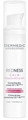 DERMEDIC REDNESS CALM Krem korygujący na dzień UV+IR 40 ml