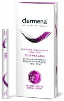 DERMENA LASH Care Odżywka stymulująca wzrost rzęs i brwi 11 ml